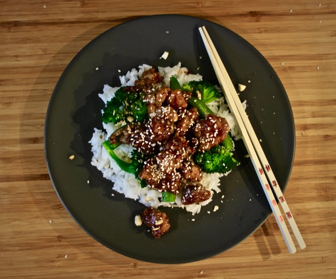 asiatisk crispy kylling