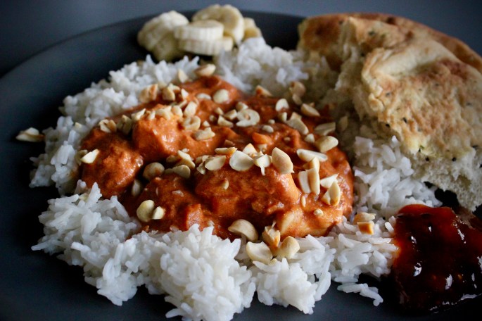 butter chicken nærbilde