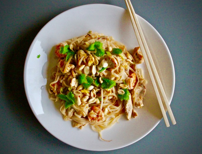pad thai ovenfra