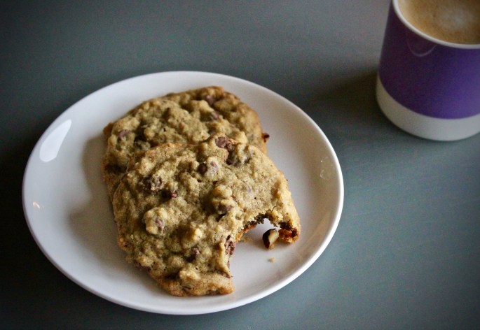 sjokolade og hasselnøttkjeks