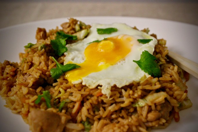 nasi goreng nærbilde