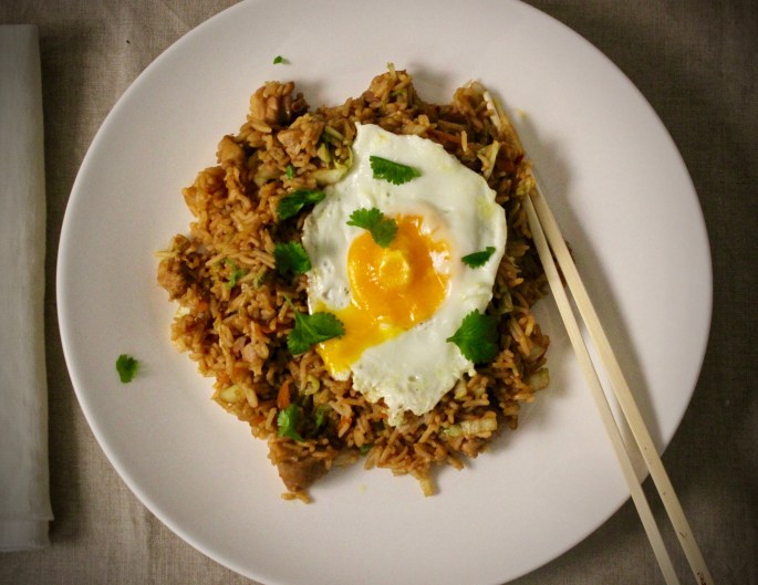 nasi goreng ovenfra