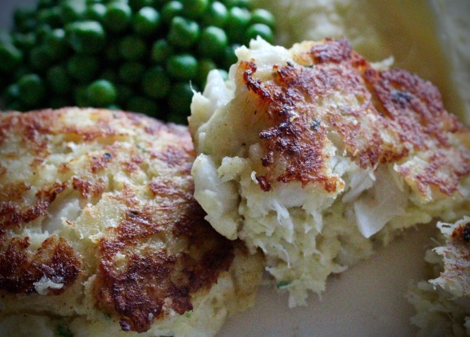 hjemmelagde fiskekaker nærbilde