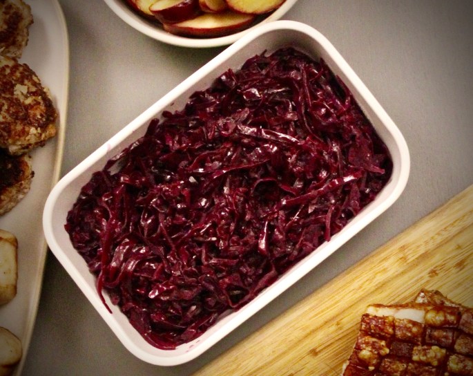 rødkål ovenfra